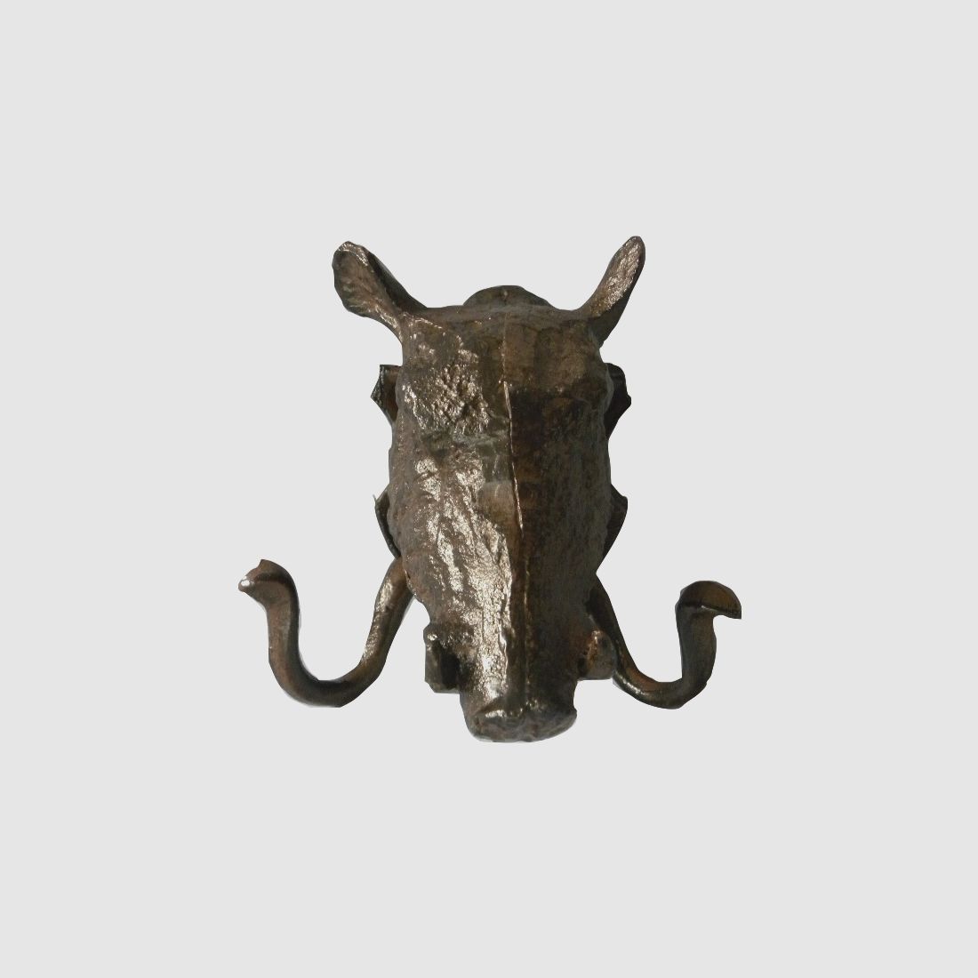 Lovergreen decoration motif boar head hook