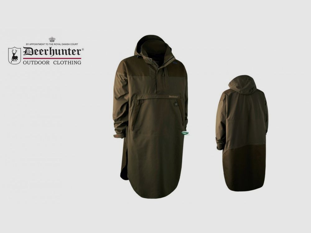 DEERHUNTER Long waterproof jacket Track rain anorak 5074