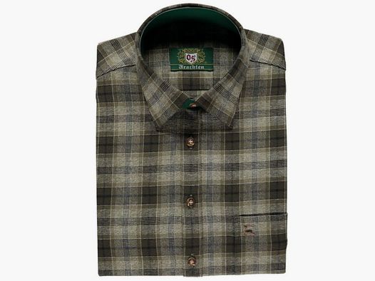 OS Trachten H-Flannel Shirt Long Sleeve