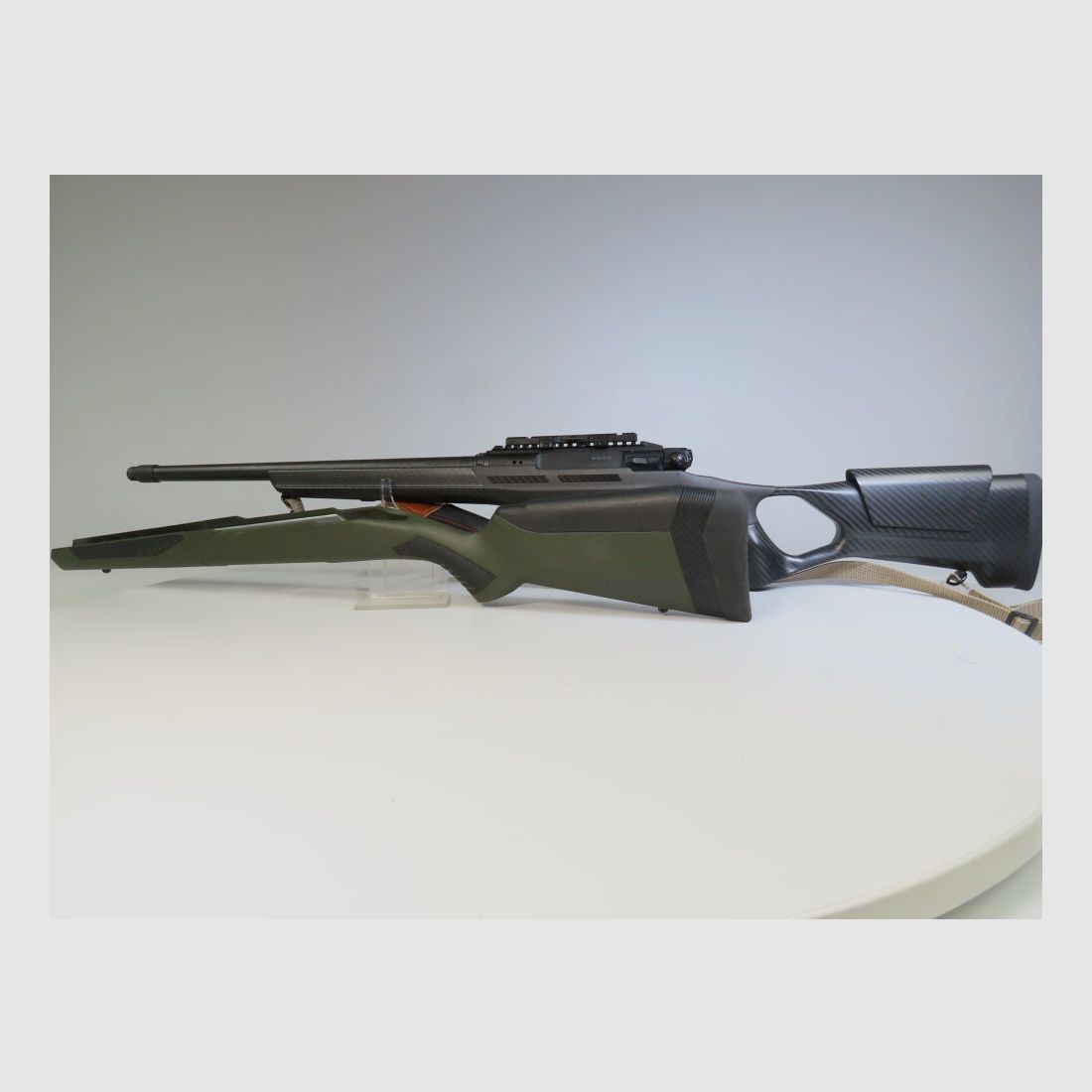 Savage Impuls avec crosse en carbone FBT + crosse d'origine