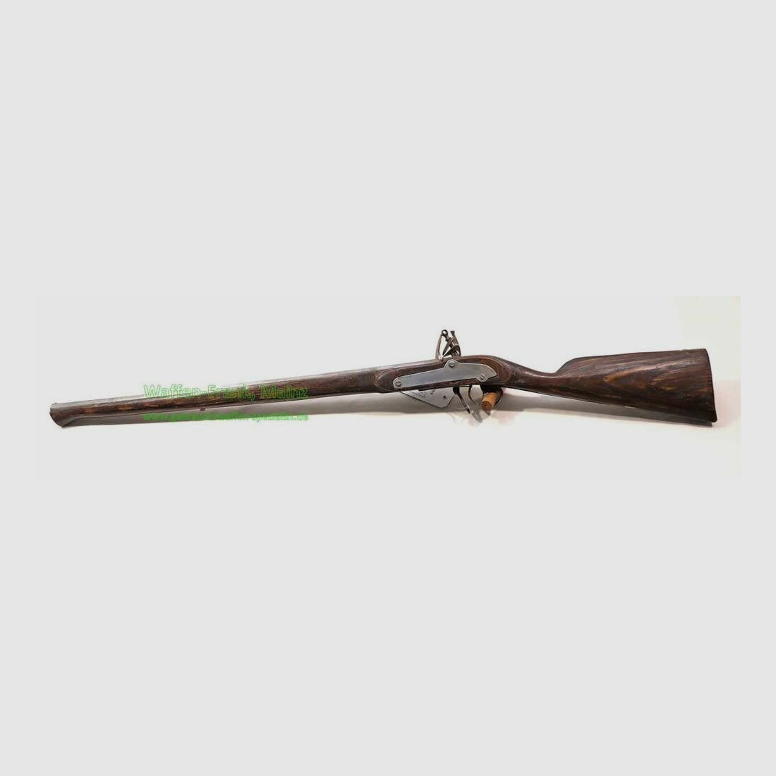 Indio, fabricante desconocido rifle de pedernal/decoración