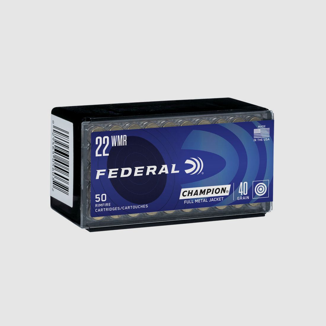 Federal Champion Training .22 Mag. 40GR FMJ 50 cartouches