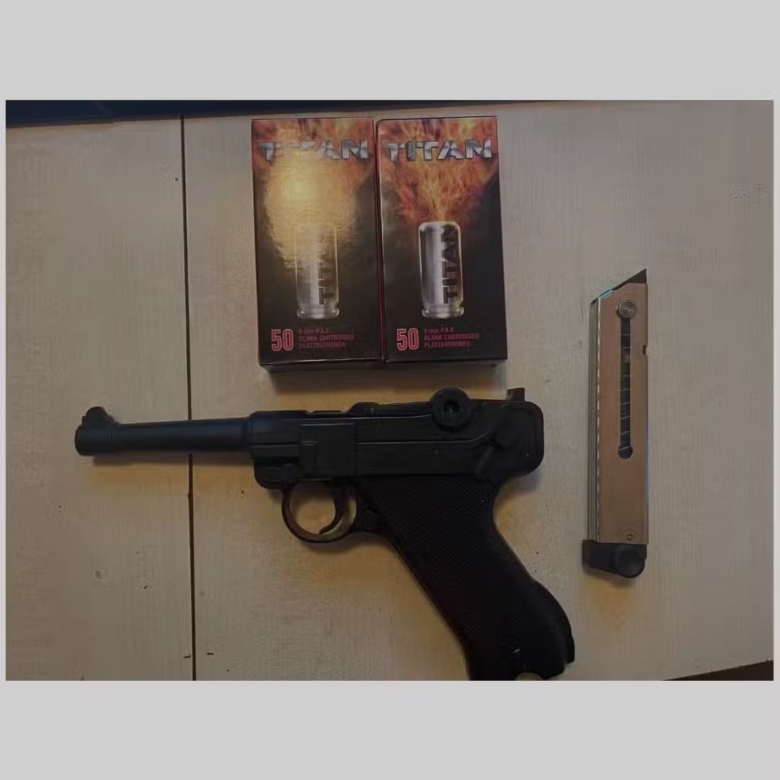 Luger PAK 9mm Schreckschuss