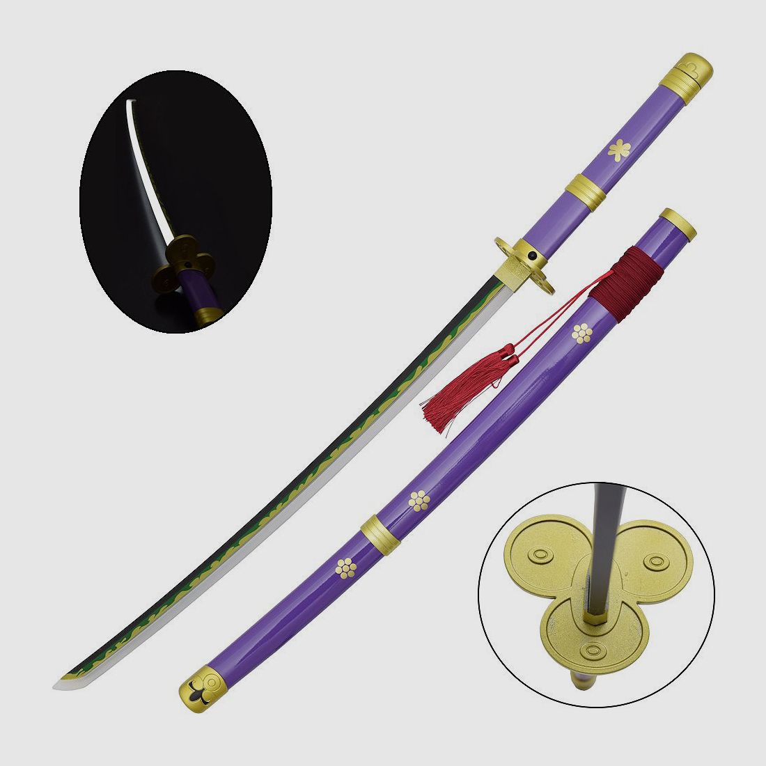 Bamboo LED Katana Świetlny Miecz Enma One Piece