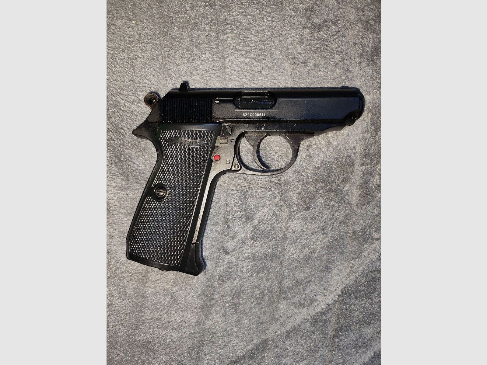 Walther PPK/S Co2-Pistole Blow Back Kaliber 4,5 mm BB
