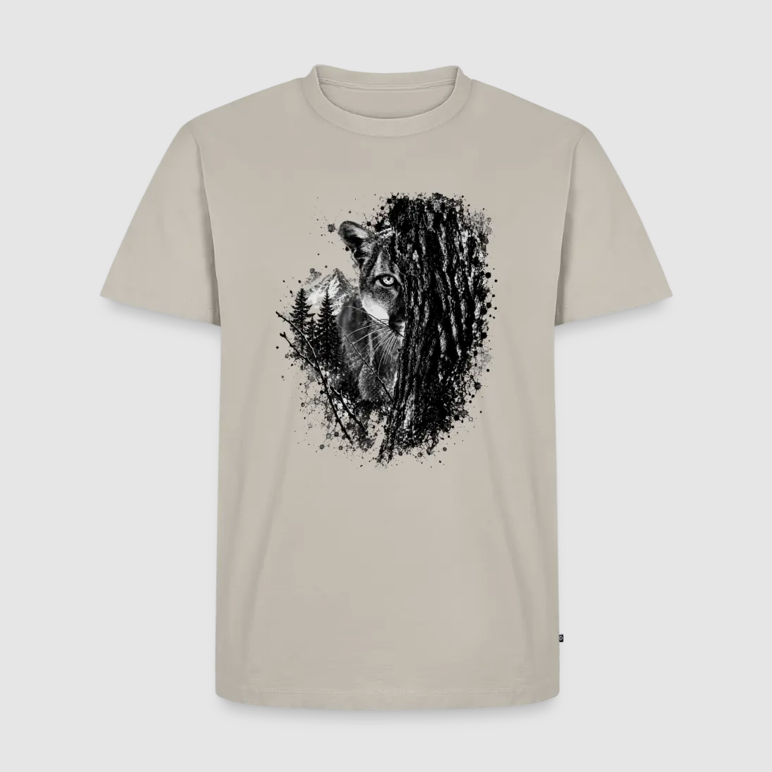 PUMA Heren Premium T-Shirt "Lauerende Puma", afbeelding 11 van 37