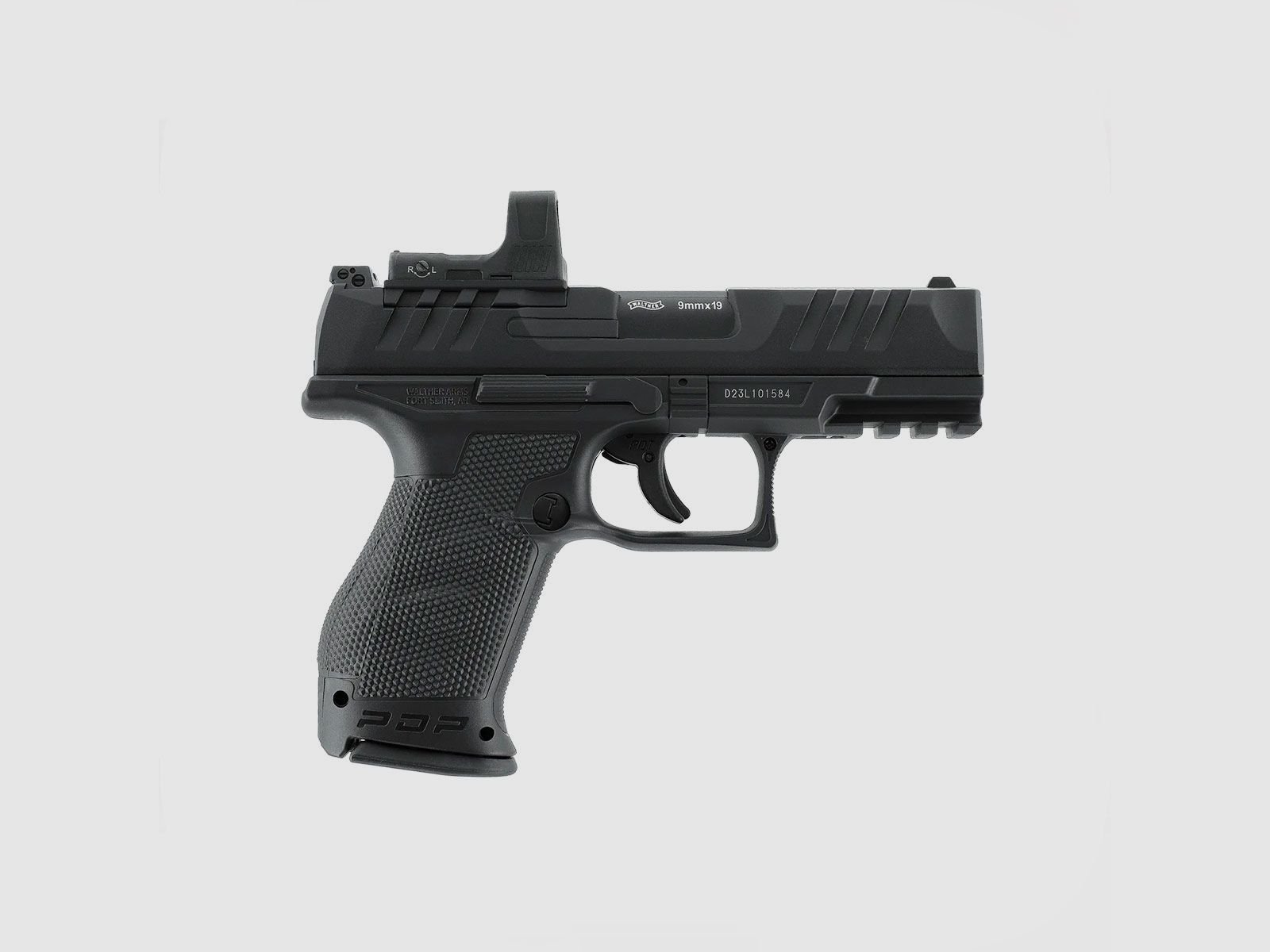 PISTOLE CO2 – UMAREX – WALTHER PDP COMPACT 4" BLK Set | 4,5 mm (.177) BB, CO₂, < 3,0 J, image 3 sur 6