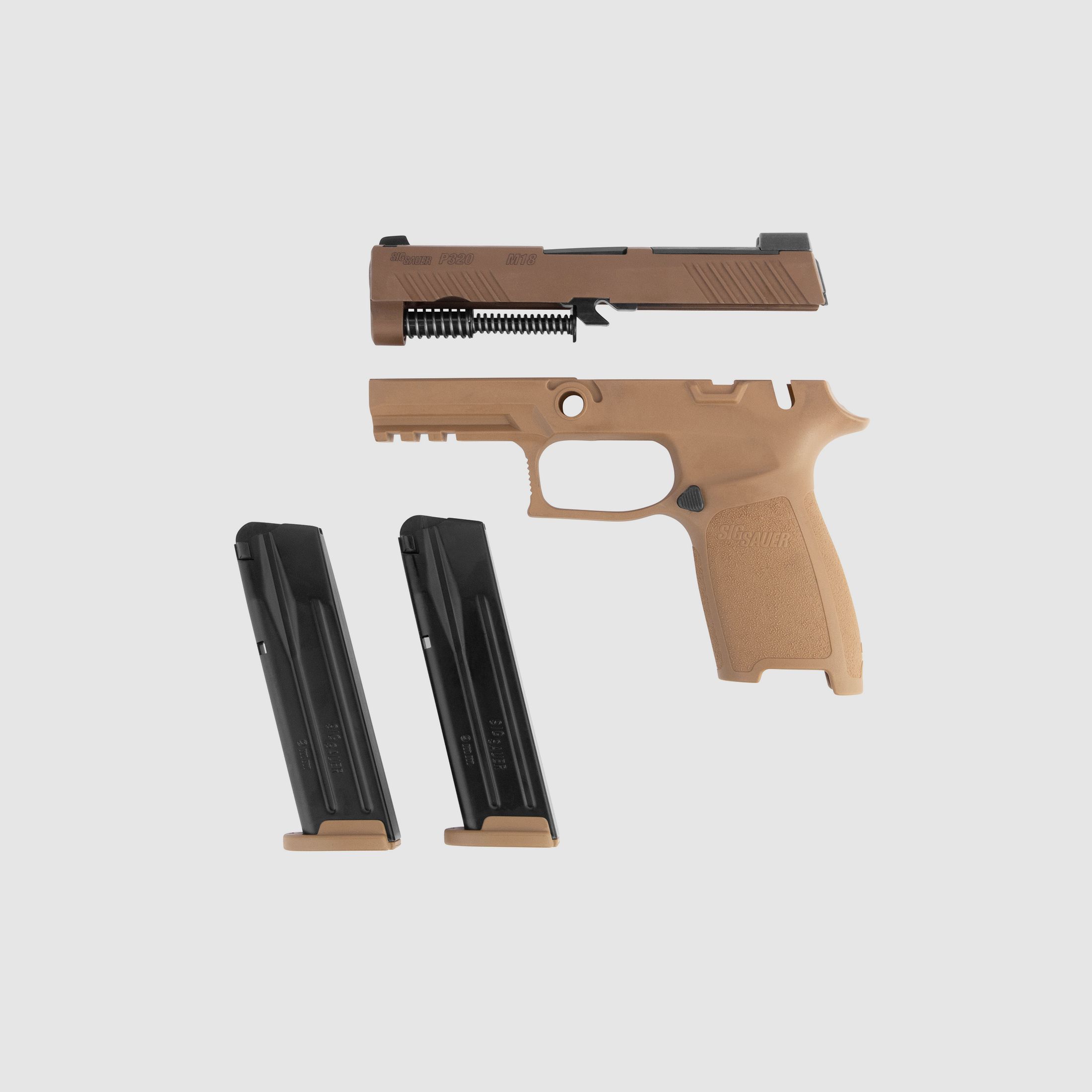 SIG SAUER P320-M18 exchange system 9 mm Luger - Firearms
