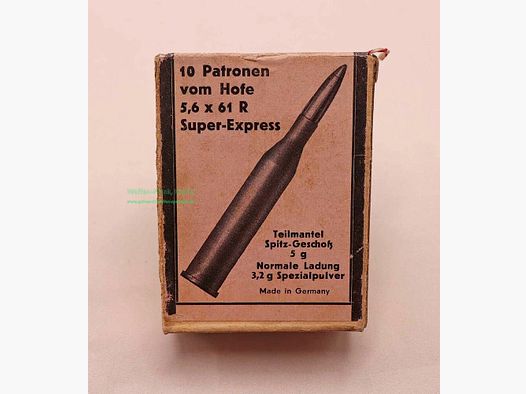 DWM, Berlin cartouches de fusil 5,6x61 R/SE