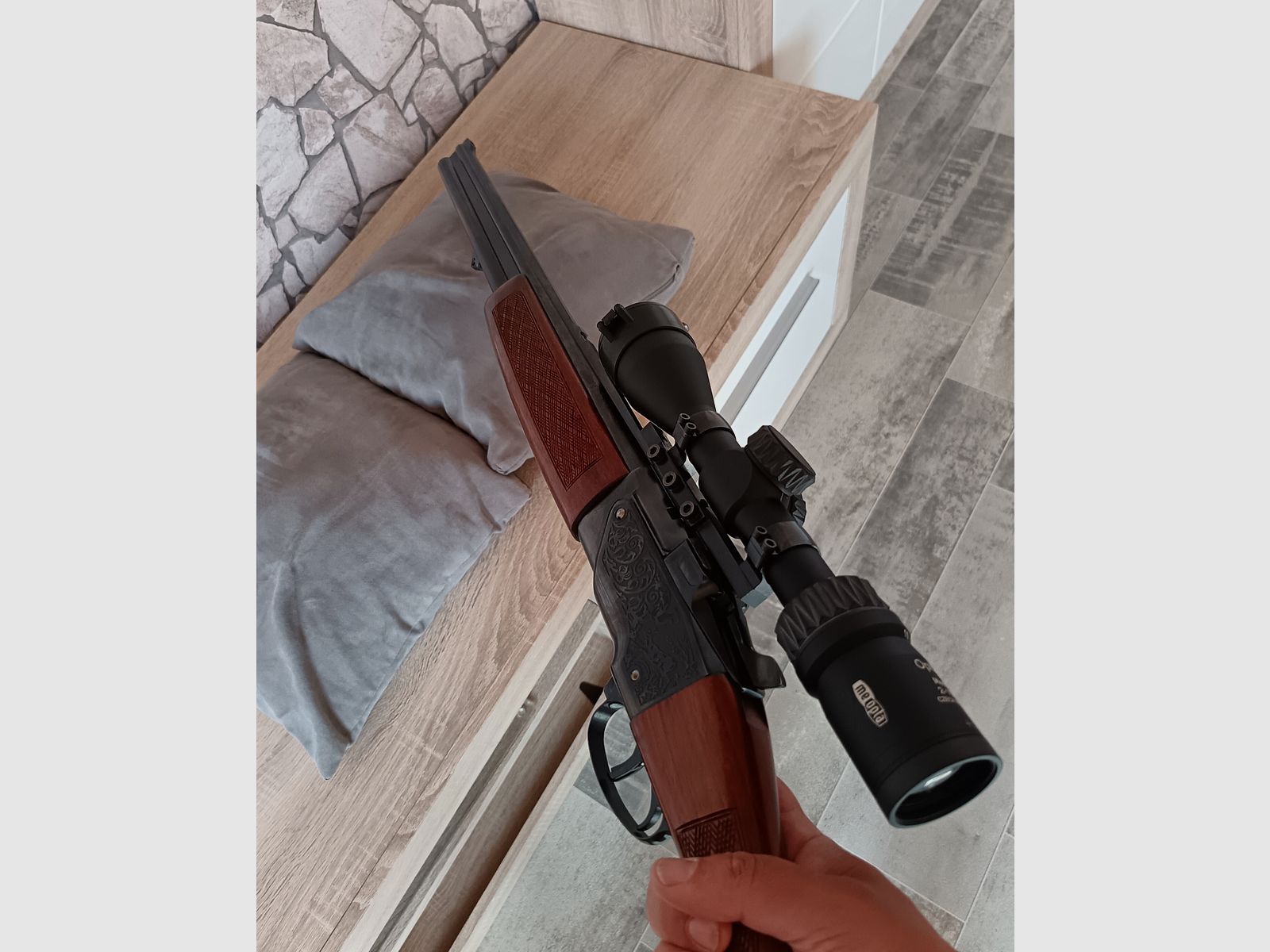 Brünner Bockbüchsflinte  7x57r 16/70