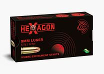 Geco Hexagon 9mm Luger 8,0 Gramm 1000 St.