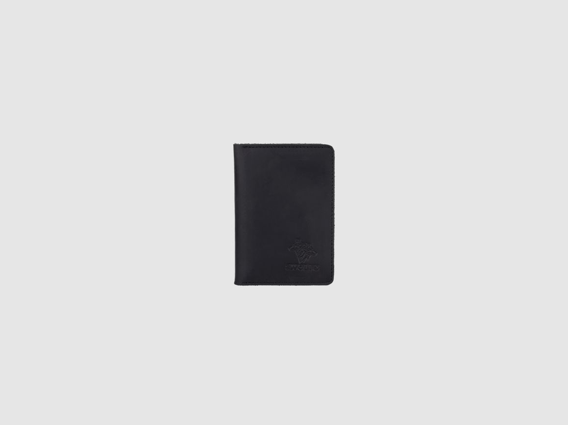 Case, pouch, document pouch, RAM, black leather, image 1 of 3