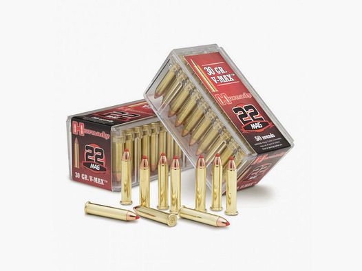 HORNADY .22 MAGNUM / .22WMR - V-MAX- 30GR. - 50 SCHUSS