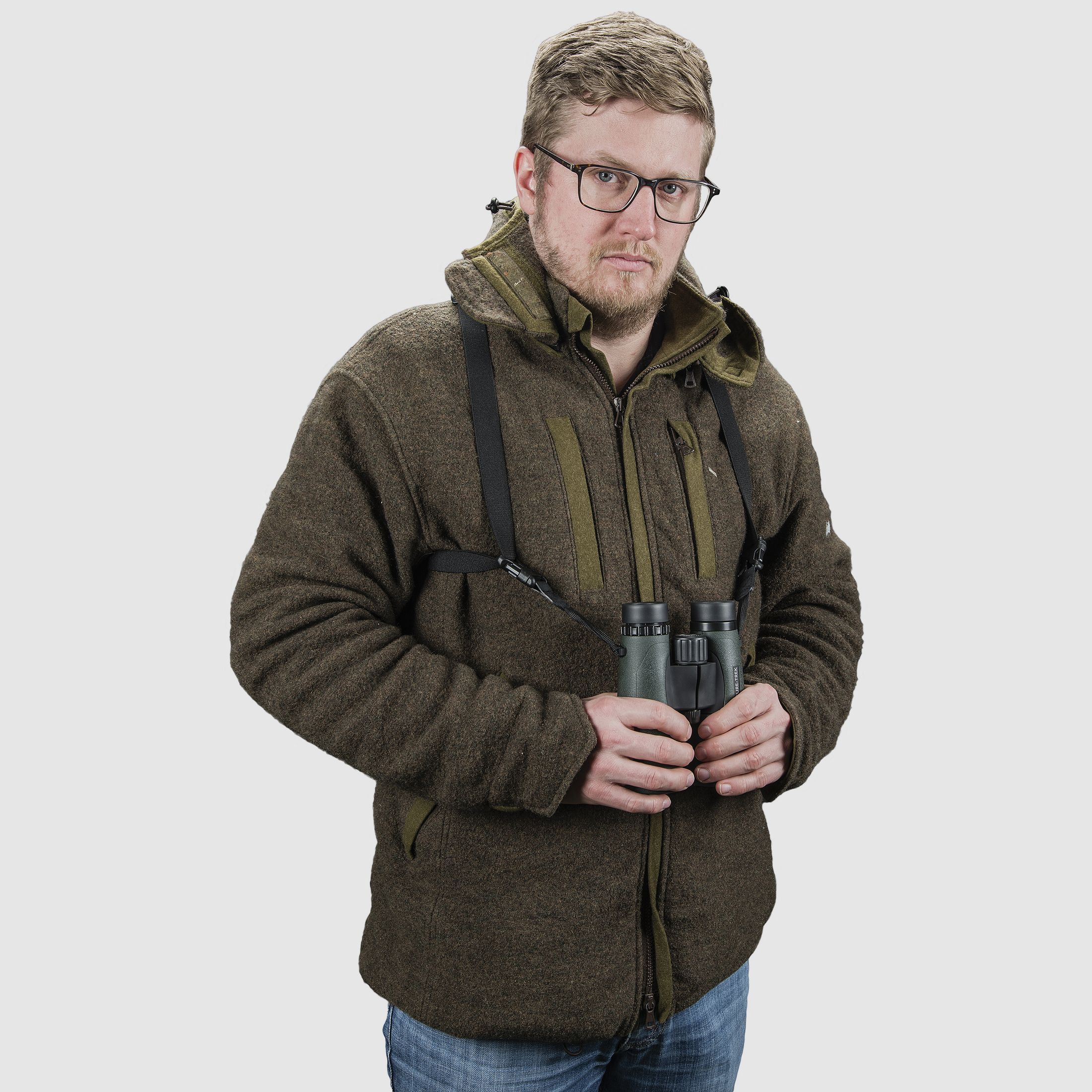 Comfort draagriem „flexistar“ voor verrekijkers