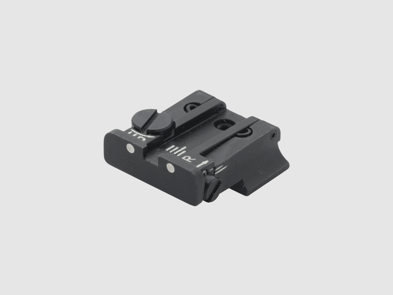 LPA Mikrometer-Visier TPU für S&W Pistolen 3rd Gen cal. .45 ACP/10 mm Auto, 2...