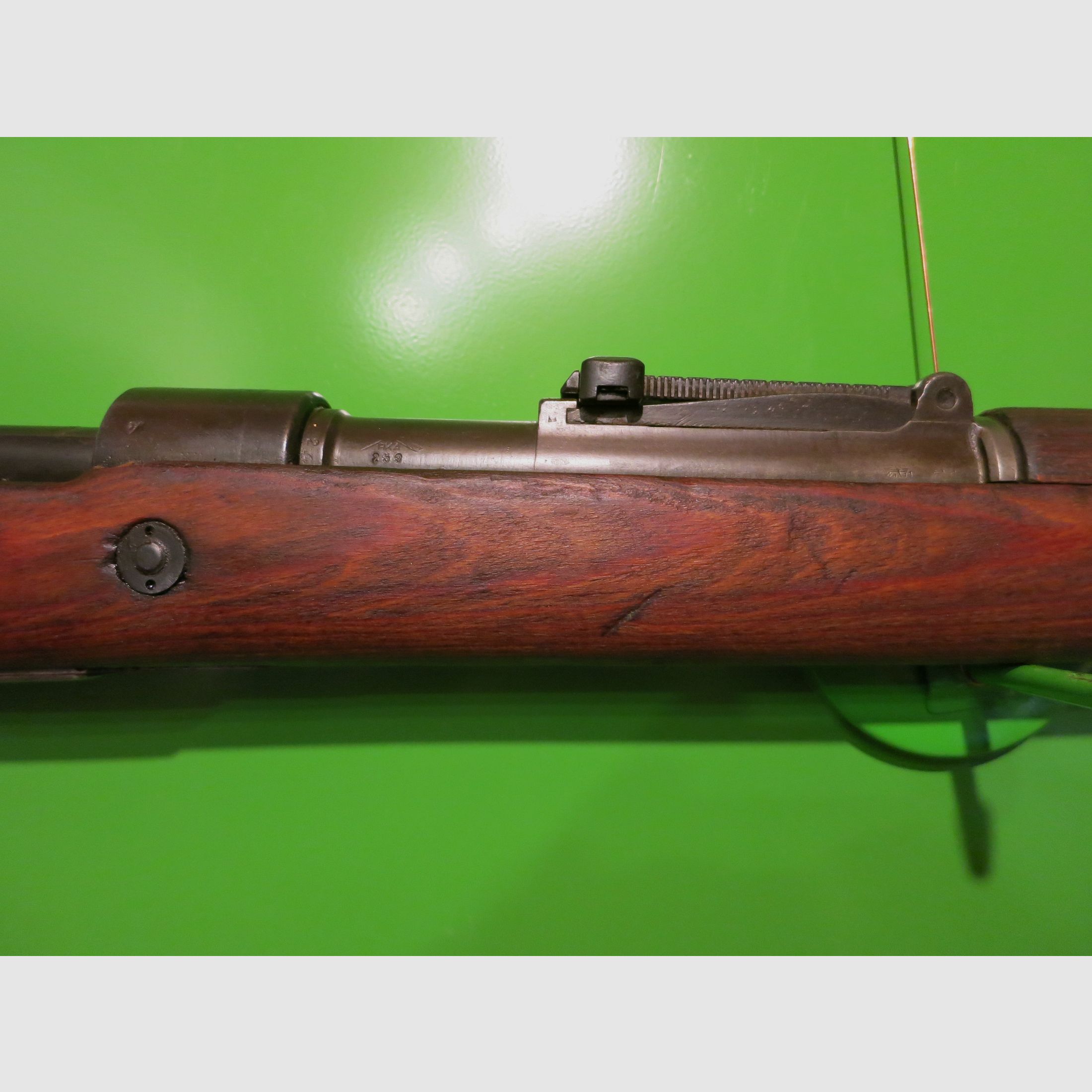 Deko "Mauser-Wehrmacht-Karabiner" K98 WaA, 8x57 IS, orig. Gewehr/Karabiner "Preduzece 44" , BKA    #18-