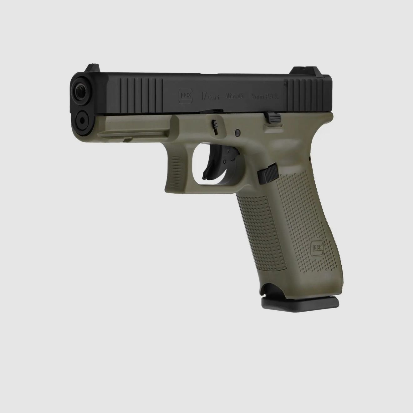 Glock 17 Gen5 Schreckschuss Pistole Battlefield Green 9 mm P.A.K. 