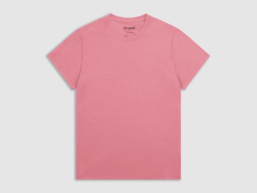 Bergans Merino Light Tee Kobiety Cherry Blossom M