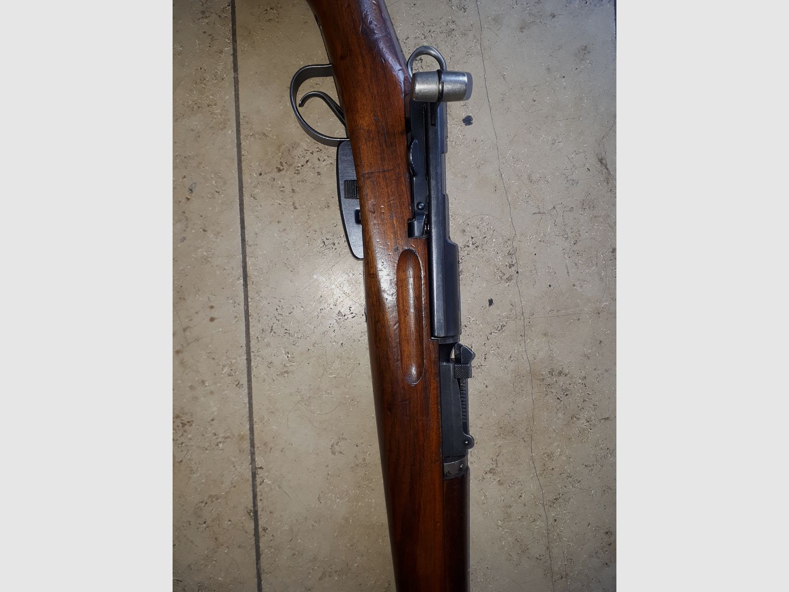 Carabine suisse 31, calibre 7,5x55.