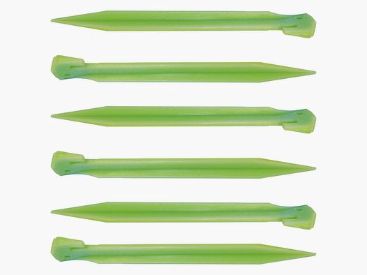 High Peak Hering ABS Glühwurm grün 6er Set