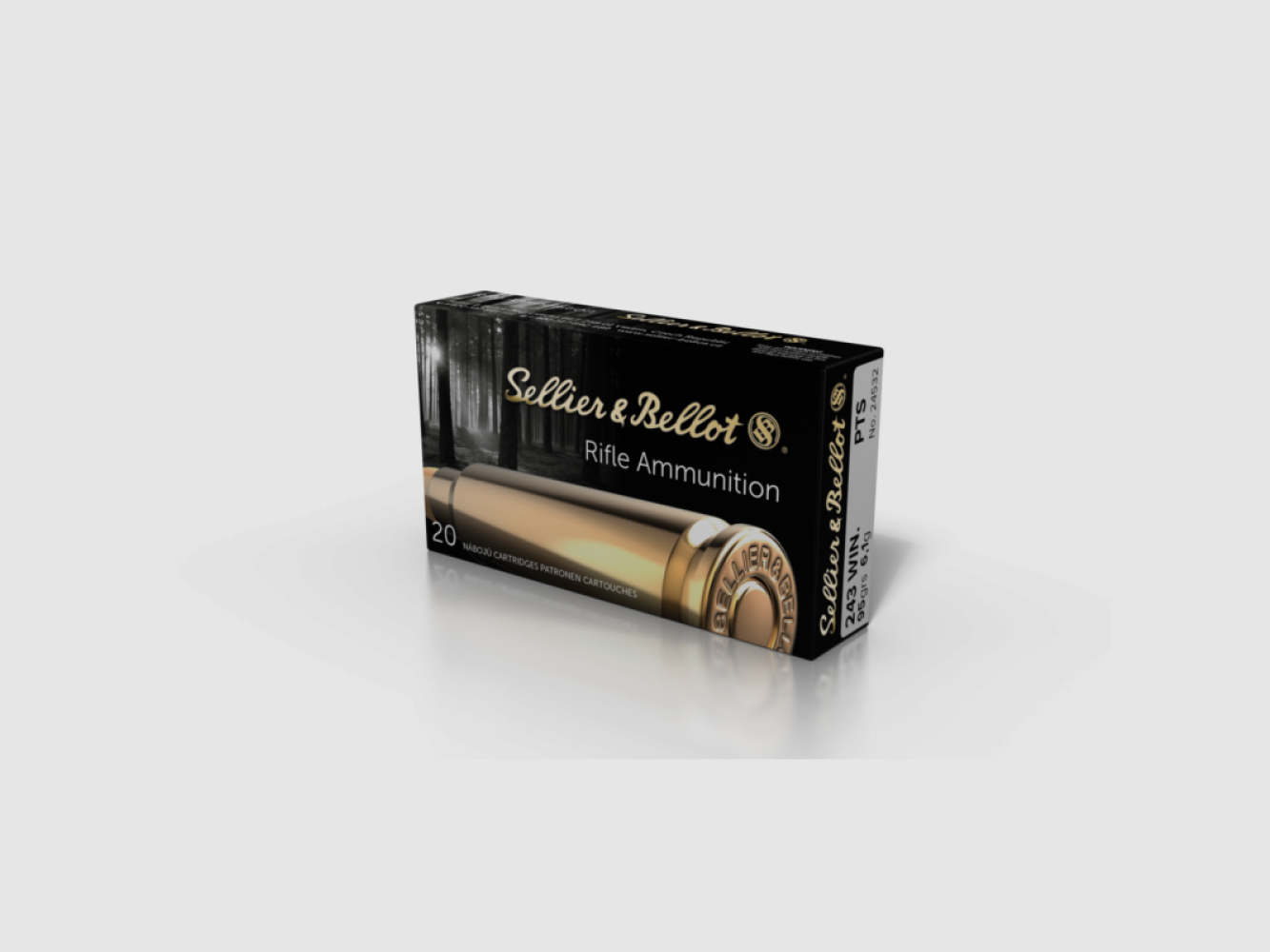 243 Winchester S&B PTS 95gr VE20