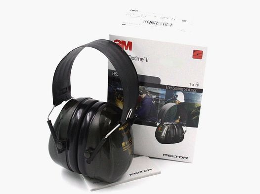 Protection auditive Peltor 3M Optime II, Vert/Noir, SNR 30dB