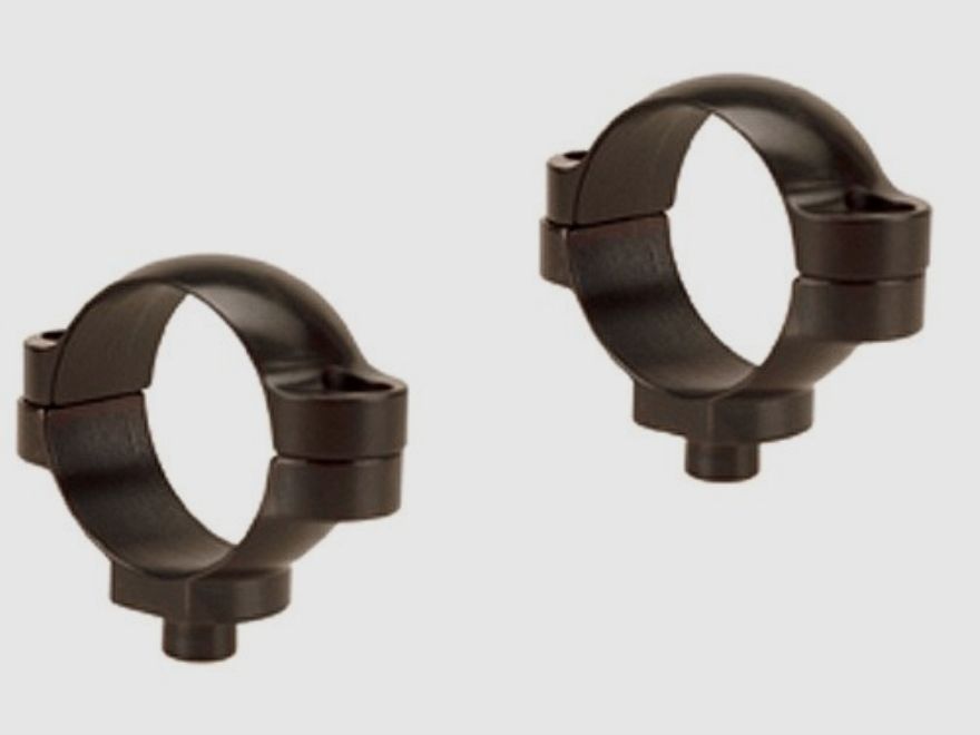 Leupold QR anelli 30mm medi lucidi neri