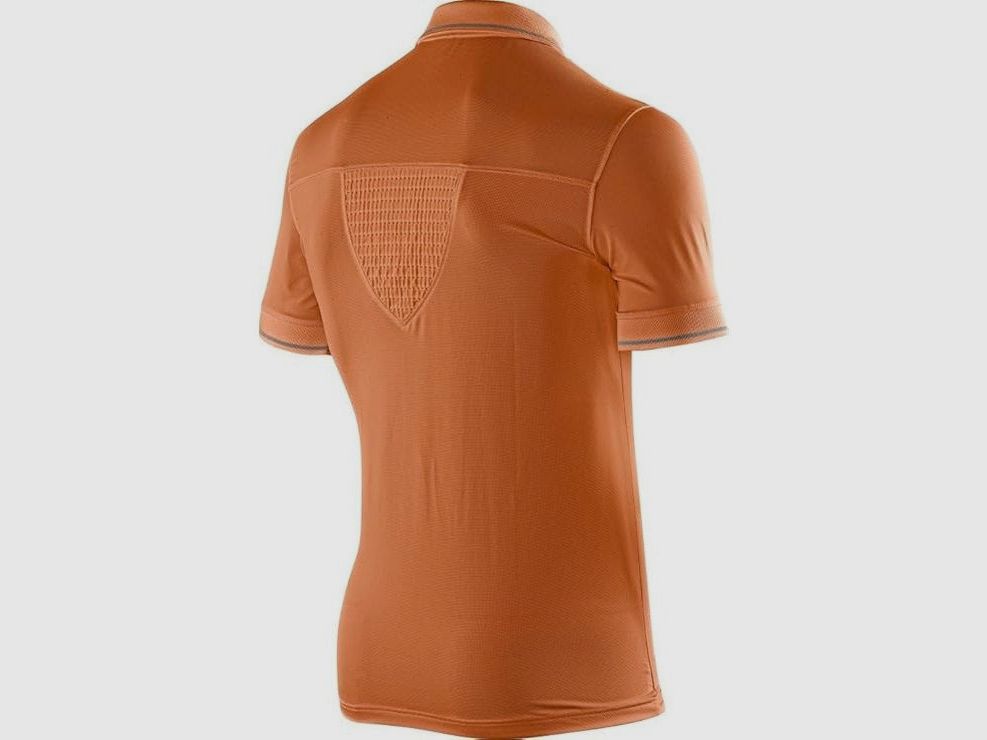 X-Bionic Travel Man OW Polo Shirt Herren Schwarz/Orange/Silbergrau, Bild 4 von 6
