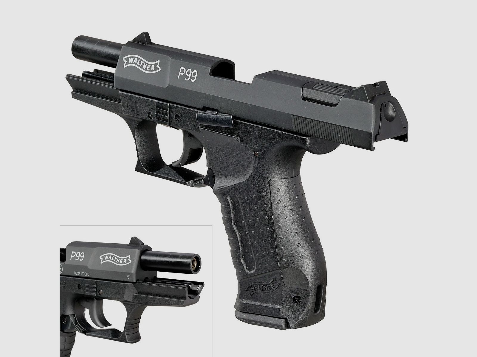Walther P99 P.a.k 9mm Schreckschusswaffe