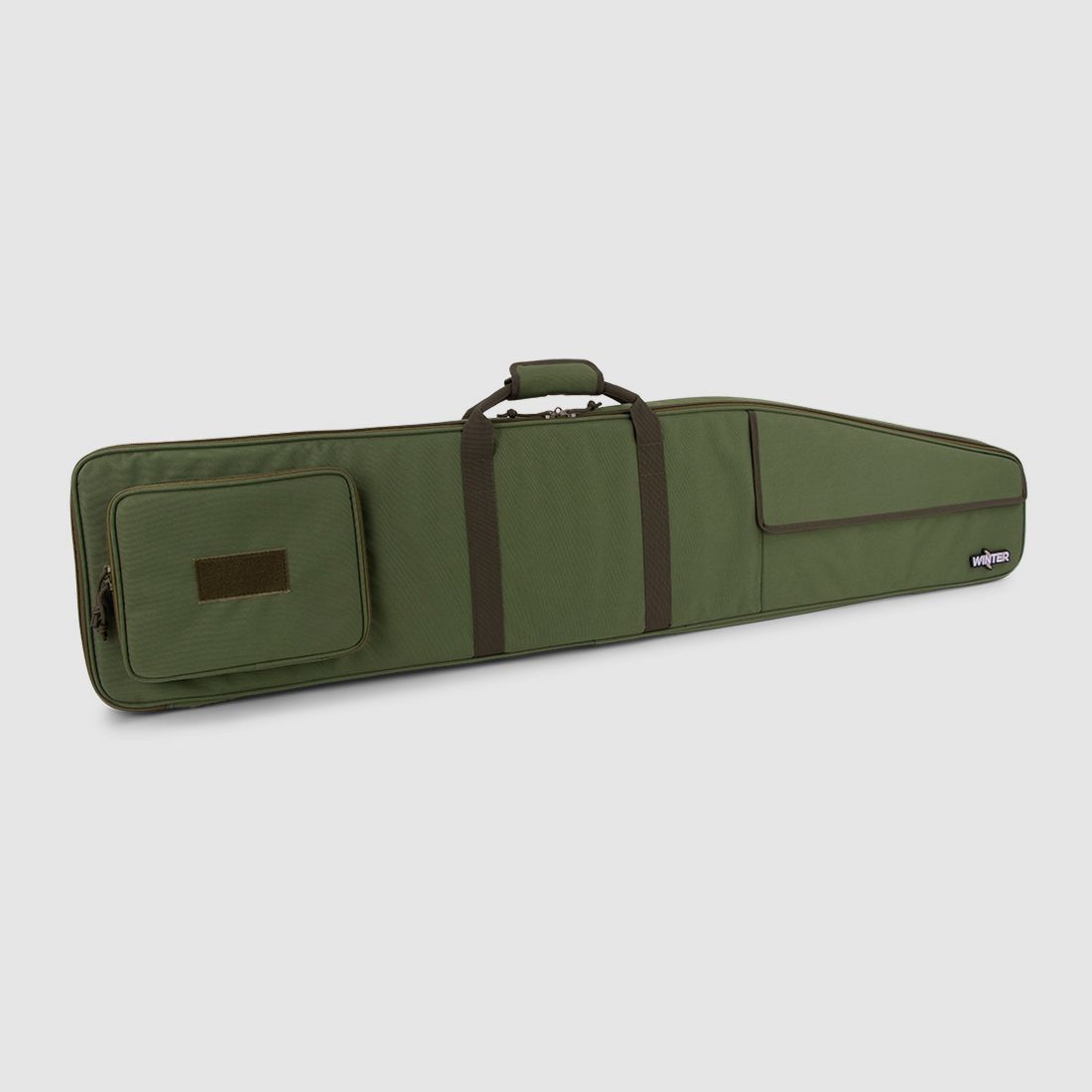Zimowa torba na broń 130 cm – 1000D (zgodnie z grafiką), zamykana, paski plecaka (Forest) – JM-W5-RIFLE