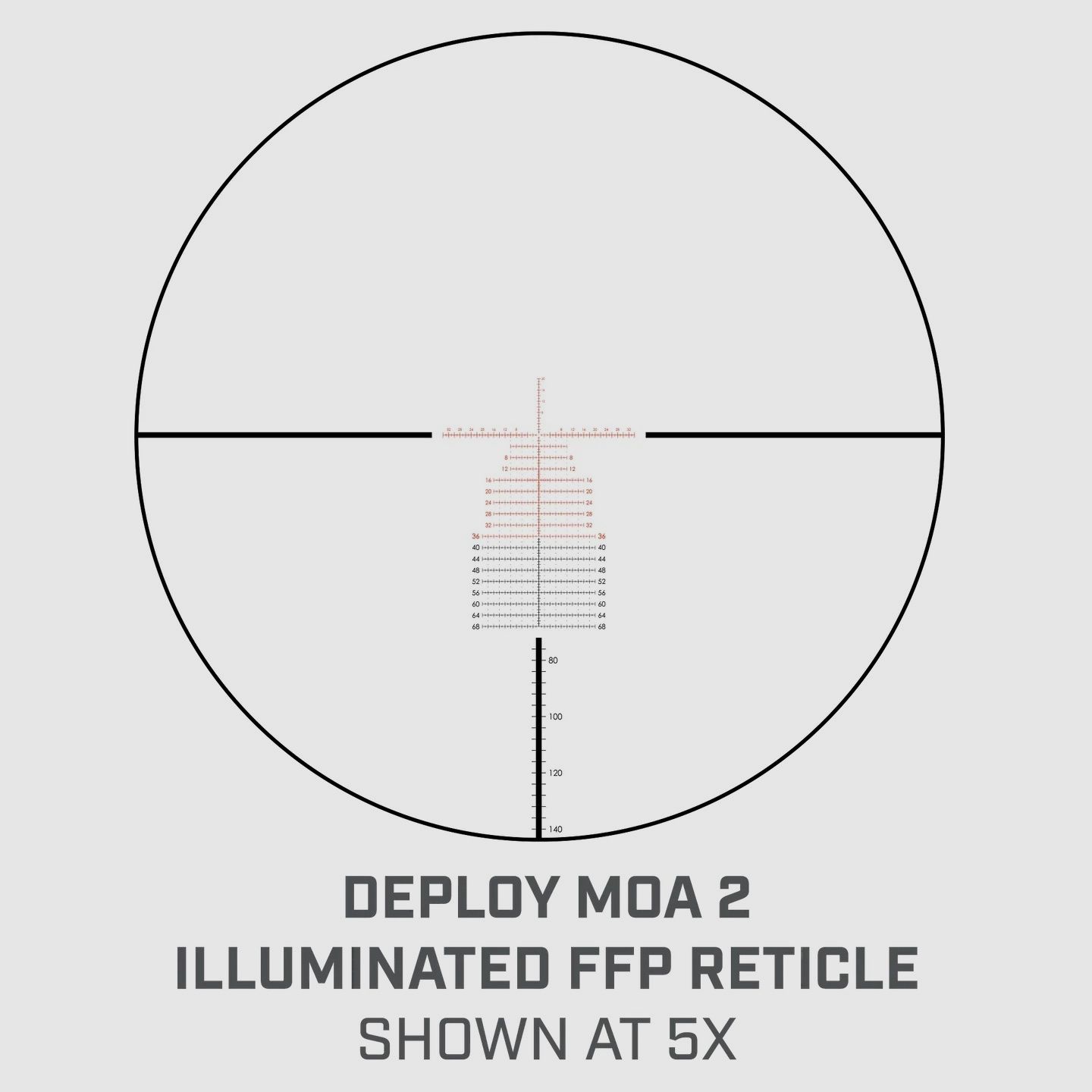 Bushnell Match Pro ED 5-30x56 Zielfernrohr – Deploy MOA 2 FFP-Absehen