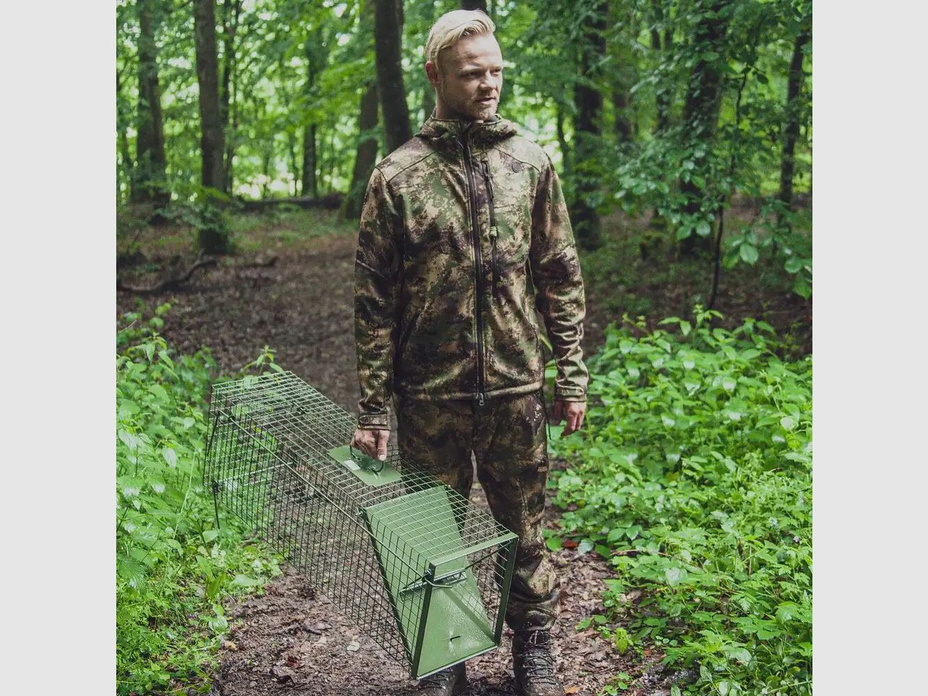 Frankonia trap live catch – single door folding doors