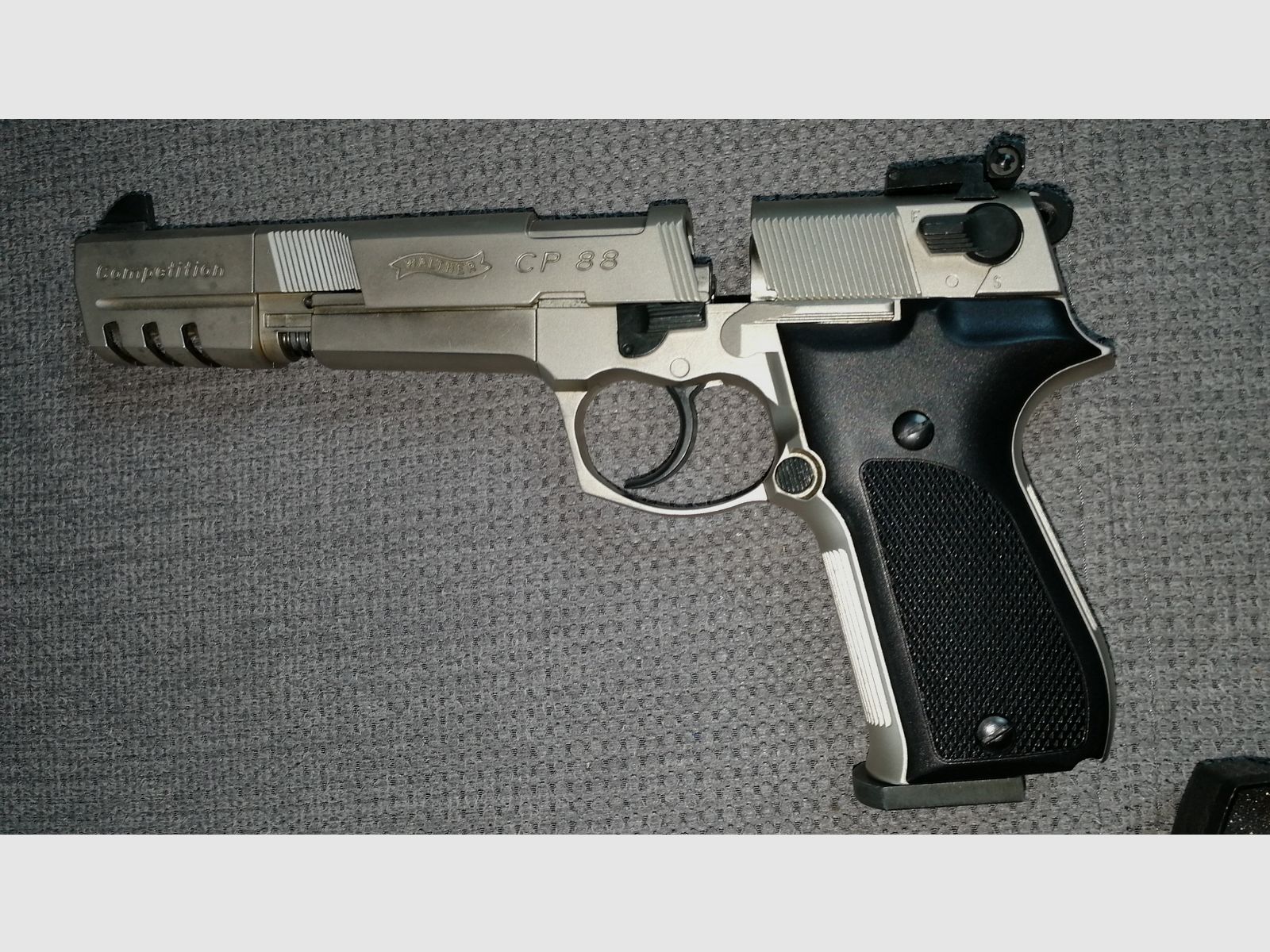 Walther Luftpistole CP 88 silber