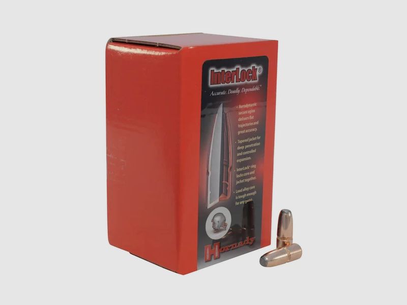 Hornady Bullet .32/.321 INTERLOCK FP 170GR 100 pieces