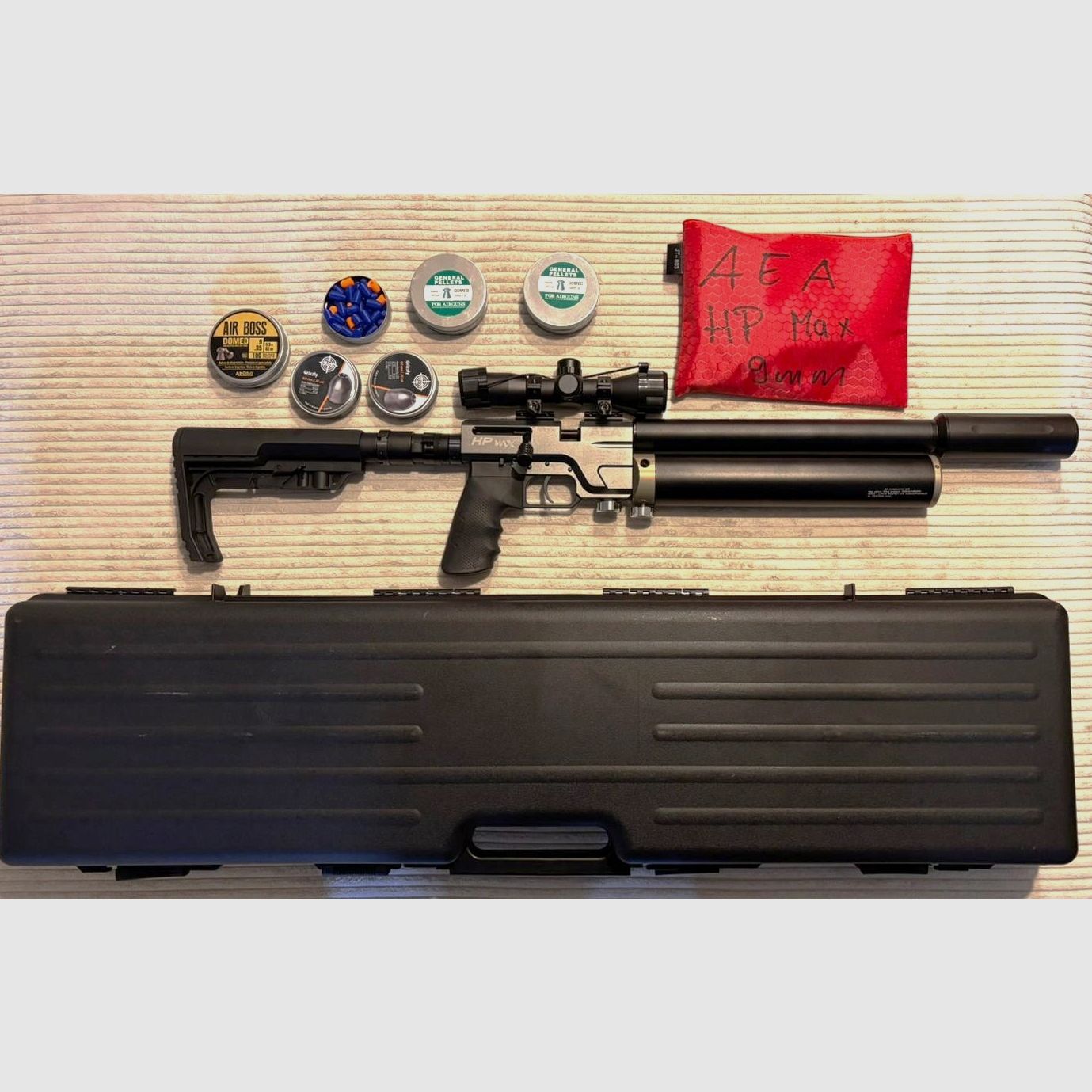 AEA HP Max 9 mm like new lots of accessories fair price!