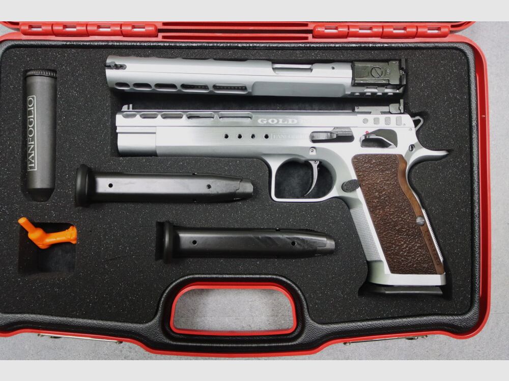 Tanfoglio T97L Gold Match Combo mit 9mmLuger Wechselsystem