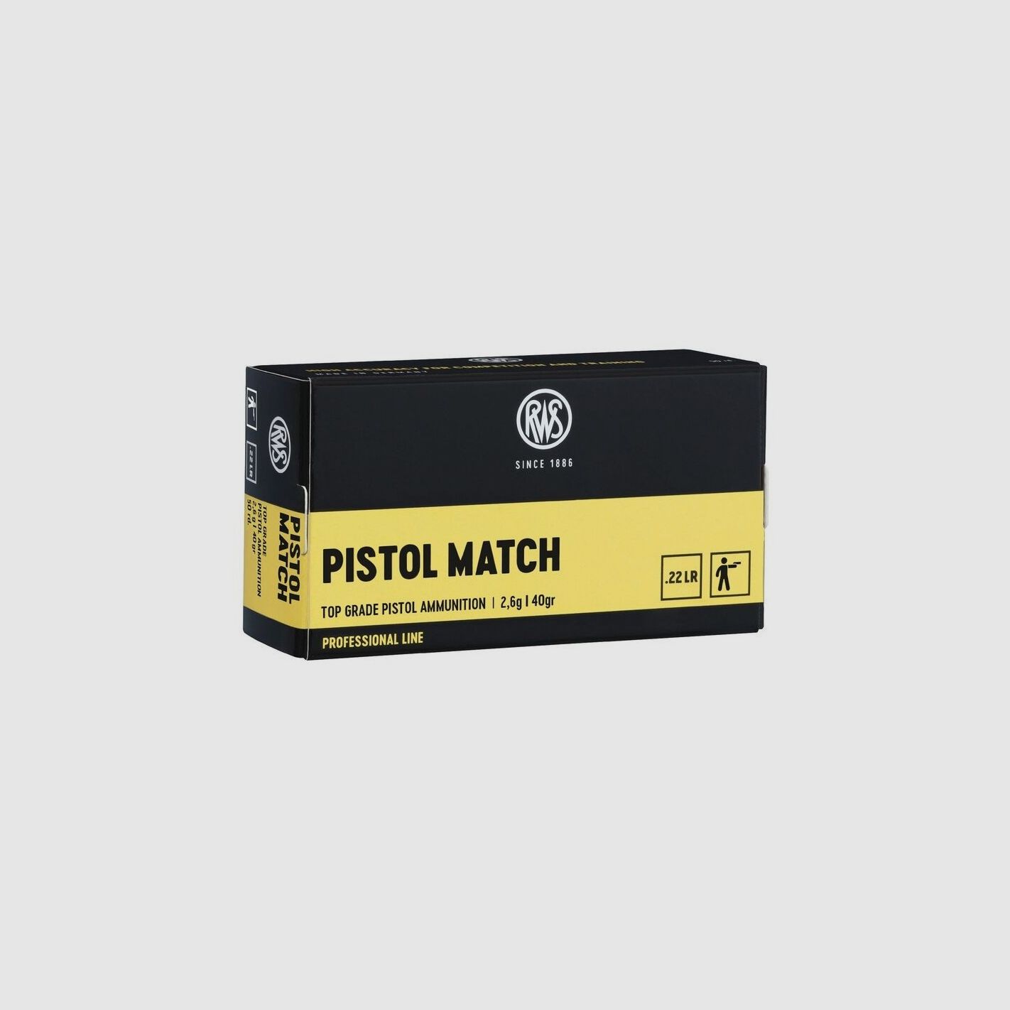 RWS PISTOL MATCH 22 LR 50 STK PACKUNG, Bild 1 von 2