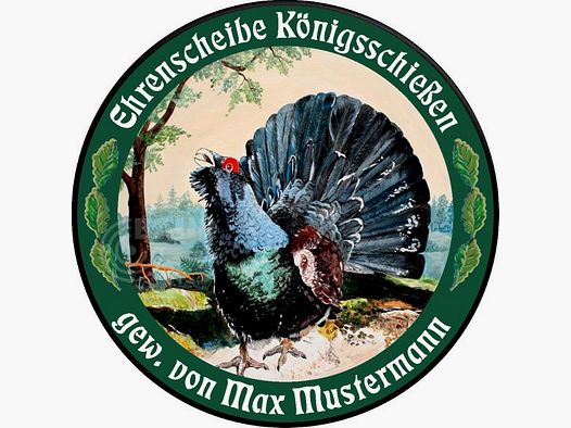 Schützenscheibe ECO-LINE Motiv 163