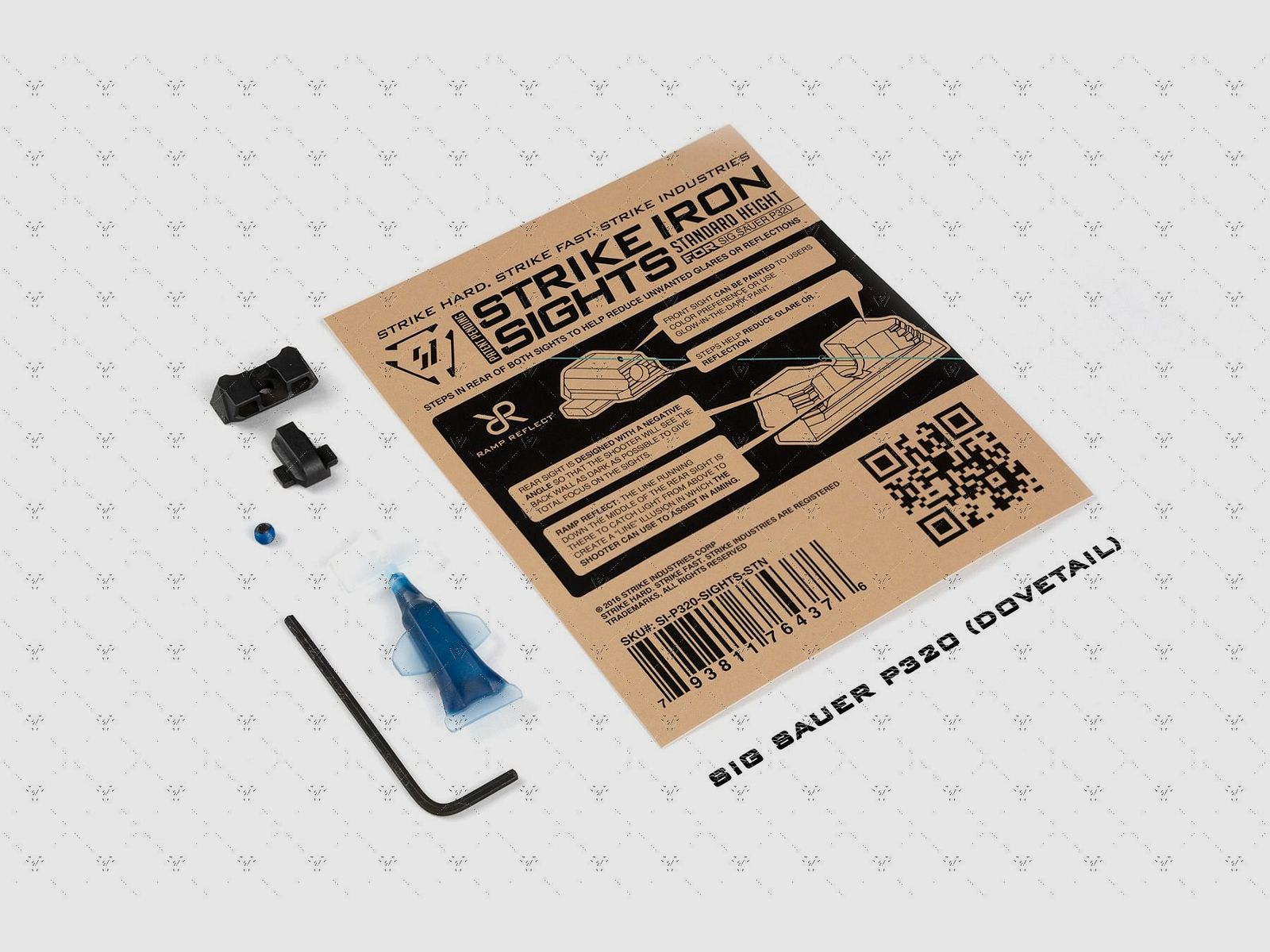 Strike Industries Iron Sights P320 – Standard Height, Bild 1 von 4