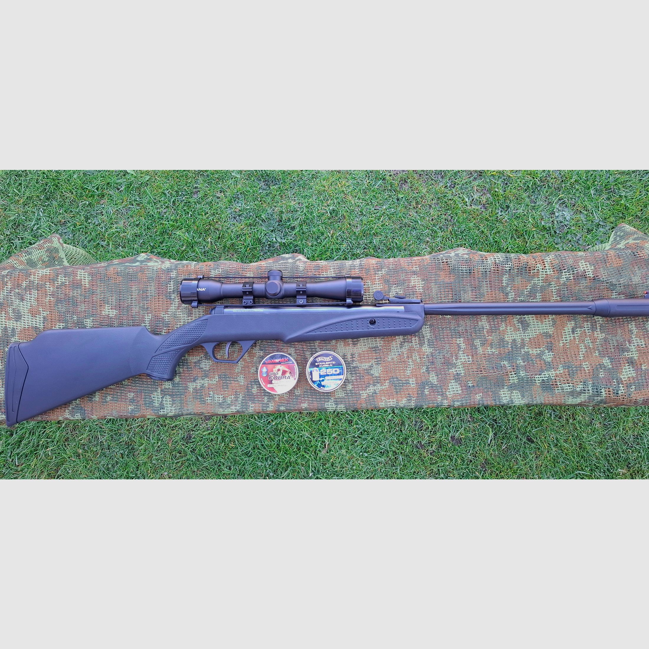 Diana twenty-one 4,5mm (F) inkl. DIANA Zielfernrohr 4x32