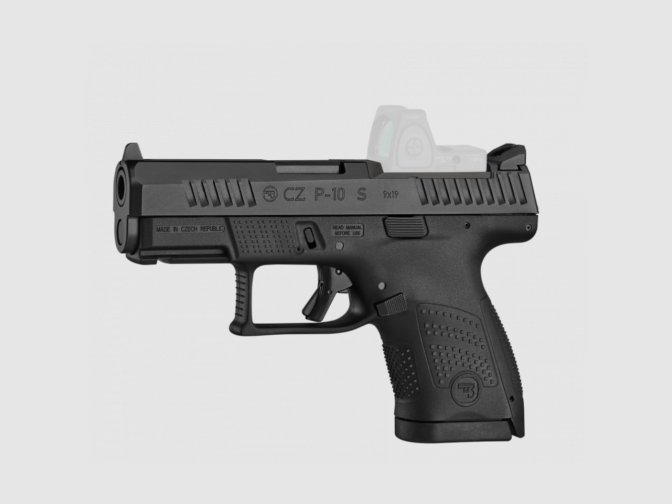 Pistola CZ P-10 S OR 9mm Para 12 disparos