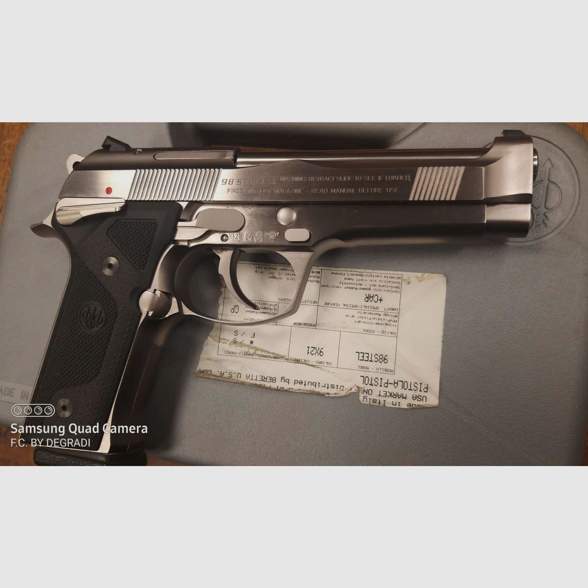 BERETTA STEEL I 9X21, immagine 4 di 5