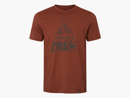Härkila Nature T-shirt Men Autumn Orange XL