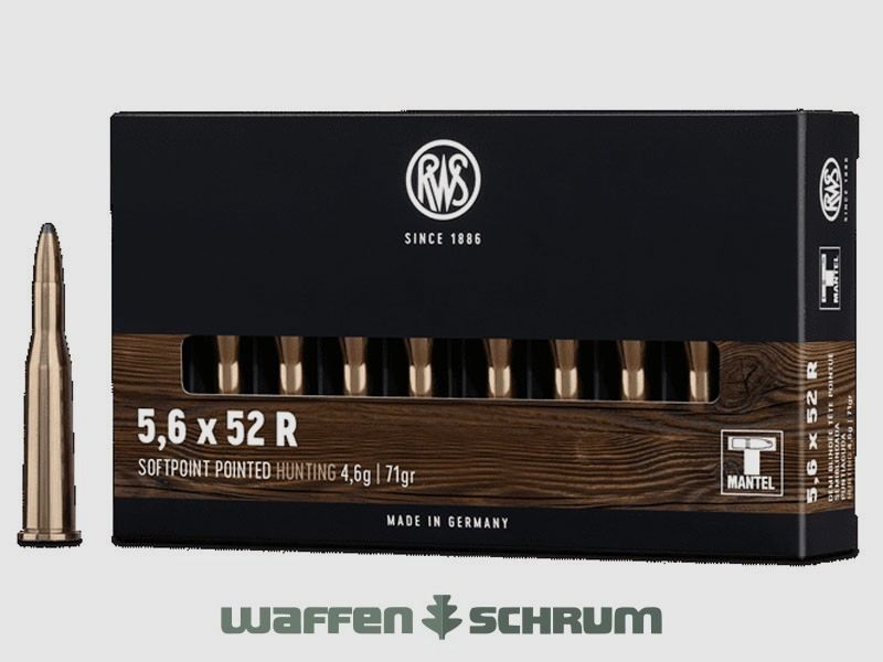 RWS 5,6x52R TMS 4,6g - 71gr