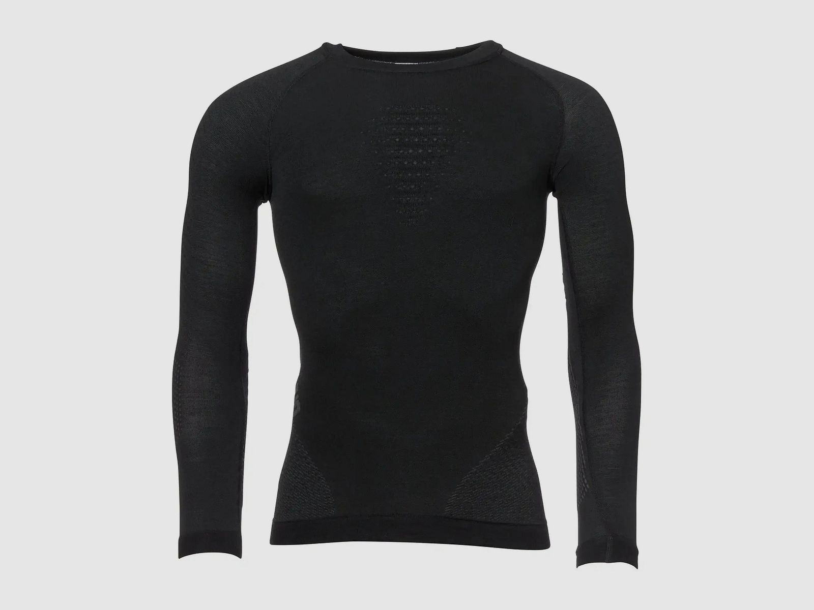 Uyn UYN Longsleeve Fusyon Merino Männer schwarz anthrazit - L/XL Herren