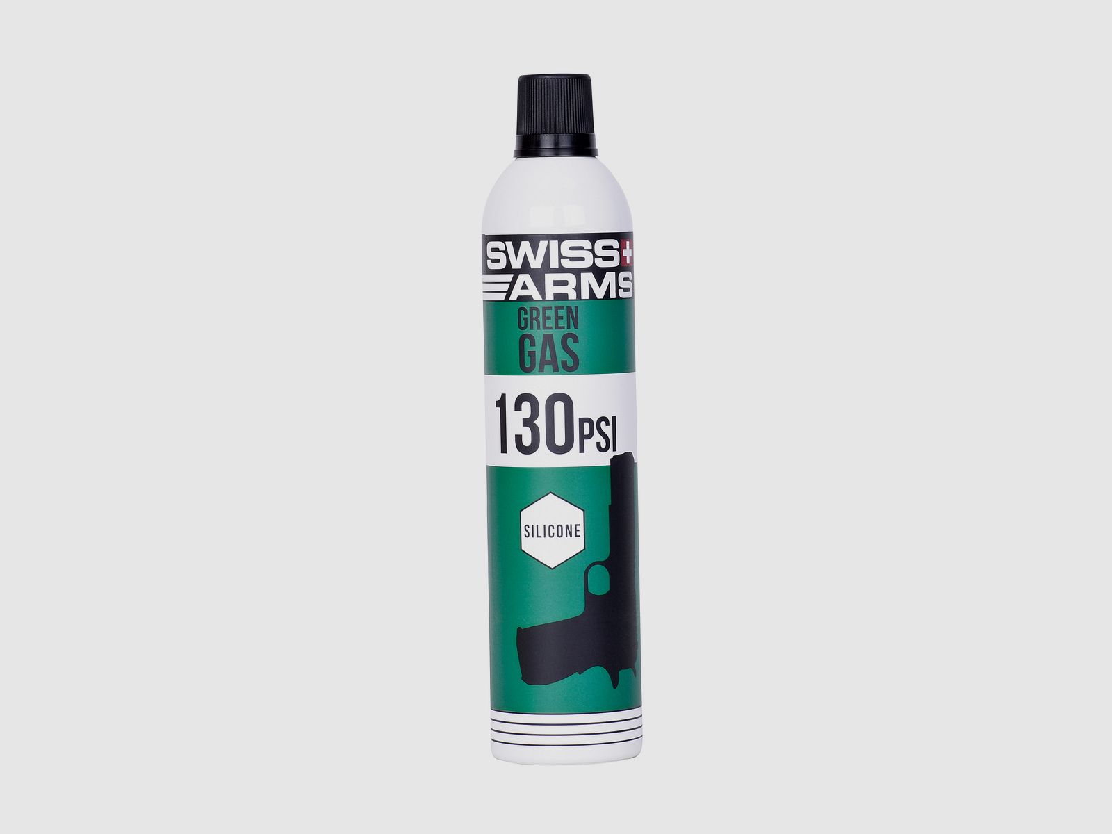 Swiss Arms Green Gas 600 ml silikonhaltig - Airsoft