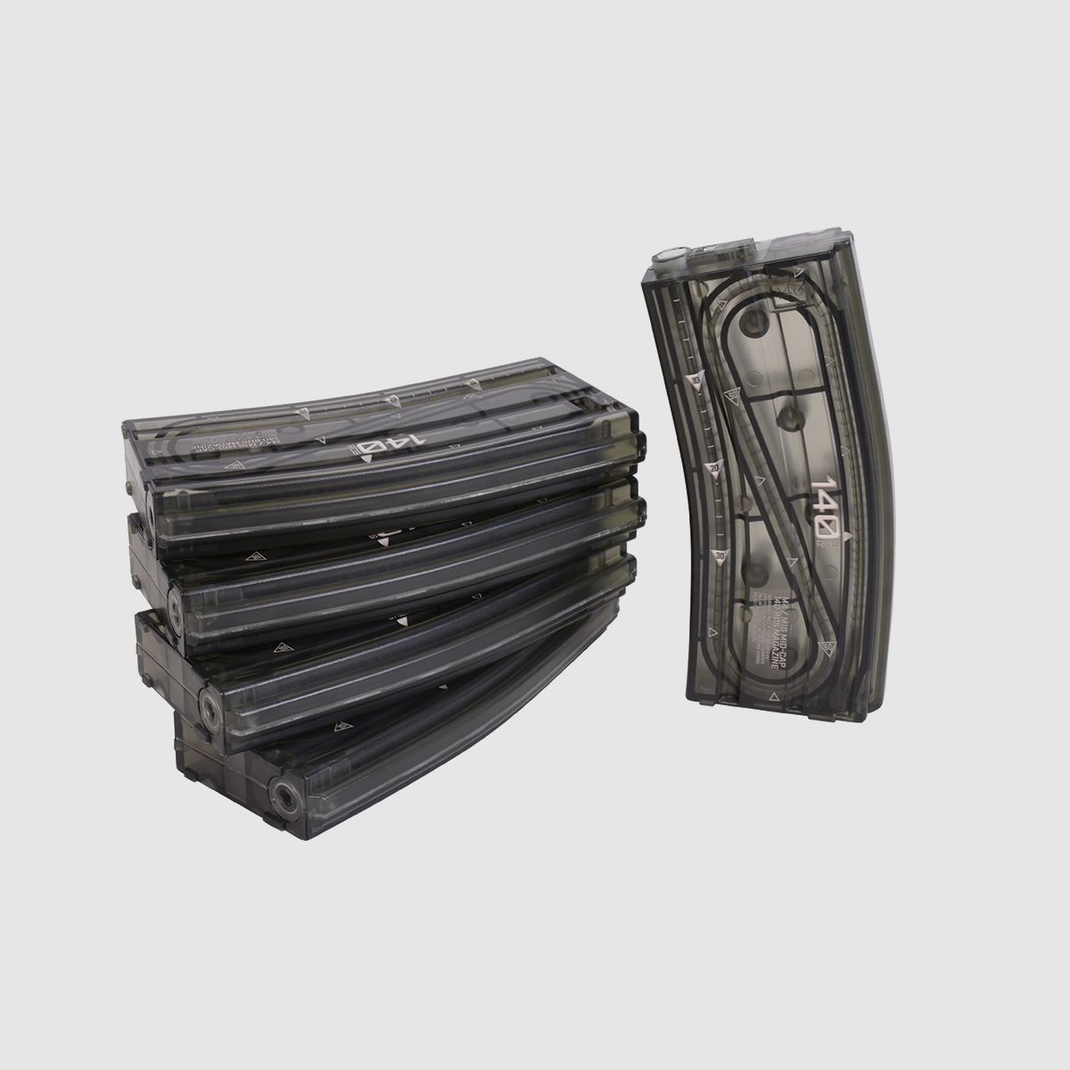 Revista Ares Amoeba M4 5 piezas 140 disparos 6mm - Airsoft AEG/S-AEG