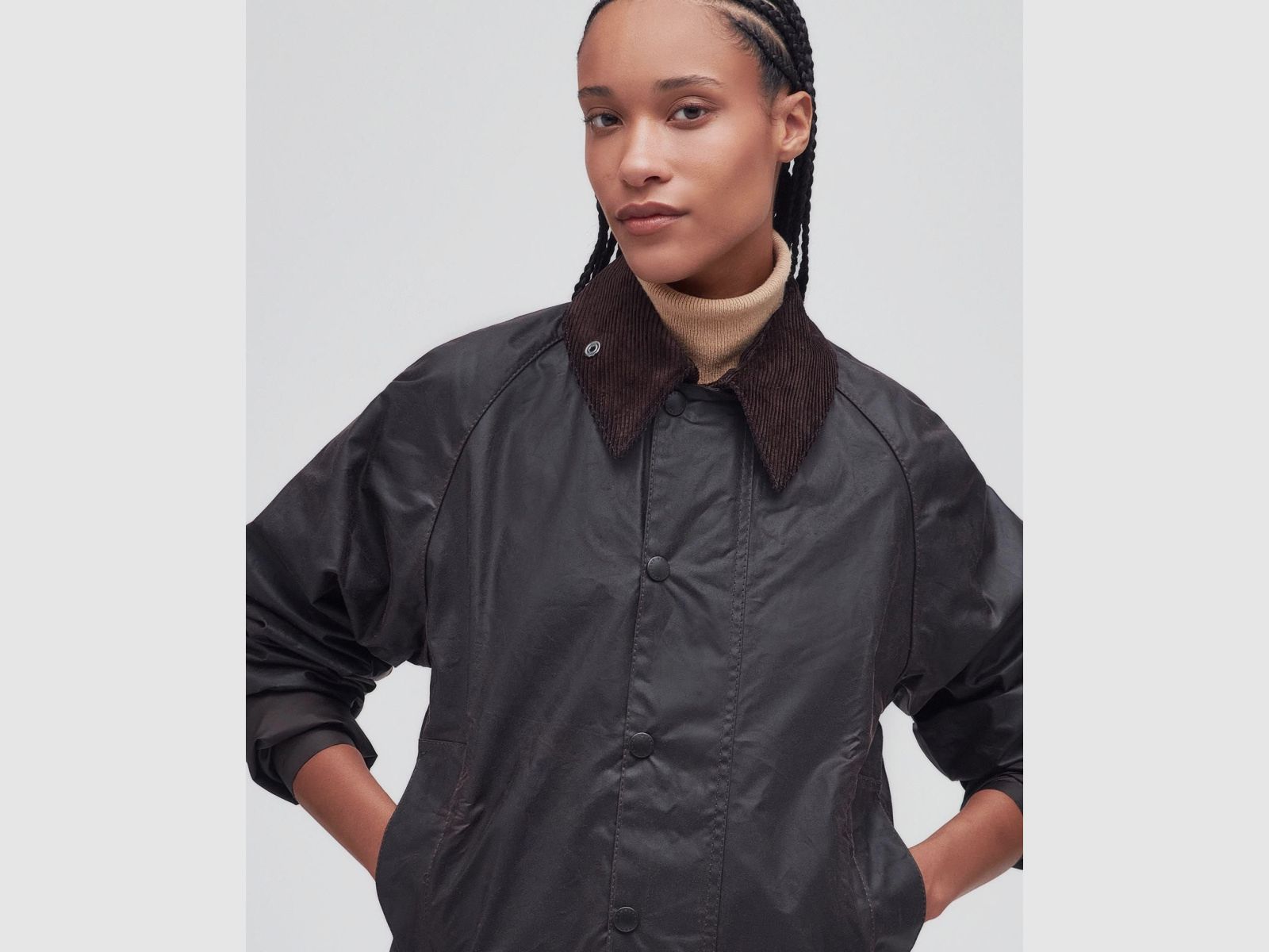 BARBOUR Beaufort Wachsjacke Rustic