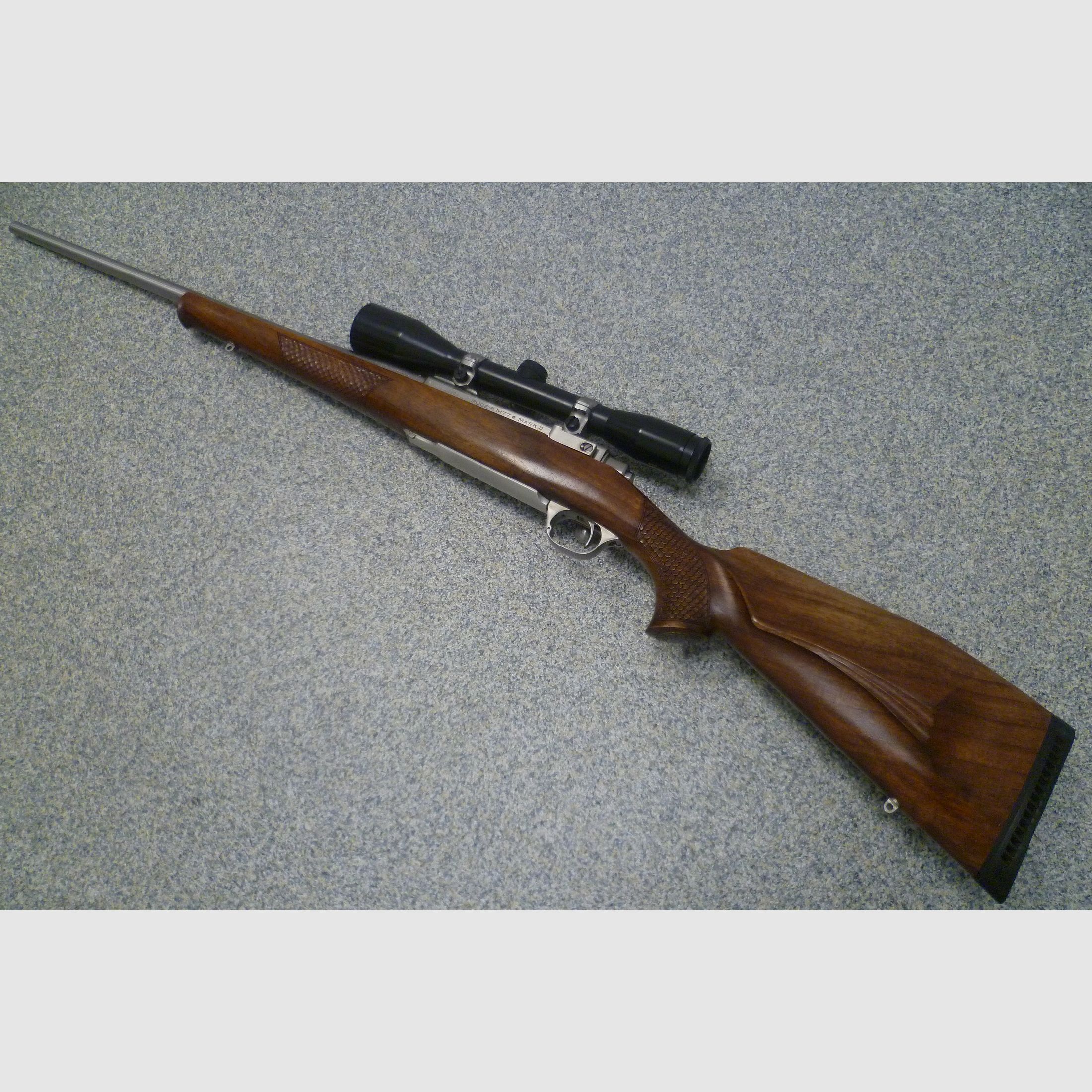 Repetierbüchse Ruger M77 Mark II Edelstahl .30-06 Spring.
