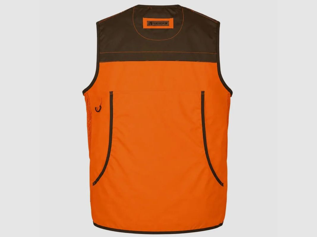 Weste Percussion Savane hochsichtbar orange belüftet, Bild 8 von 13